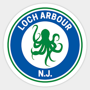 Loch Arbour New Jersey Sticker